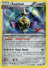 Aegislash - 86/146 (Prerelease) [Staff] - Pokémon