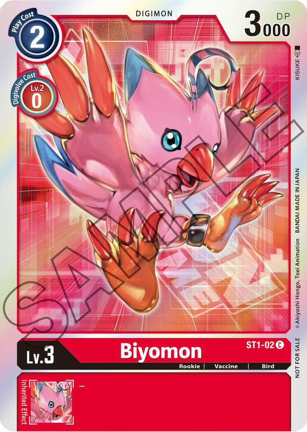 Biyomon - ST1-02 (Event Pack 1) - Digimon Card Game