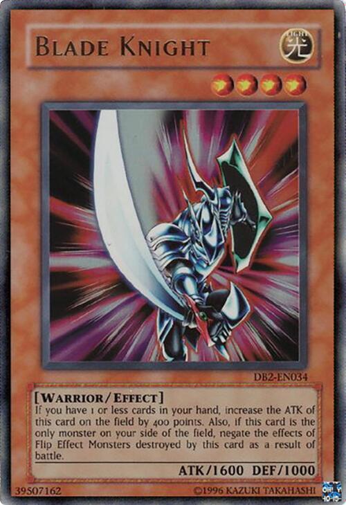 Blade Knight (DB2-EN034) [Ultra Rare] - Yu-Gi-Oh!