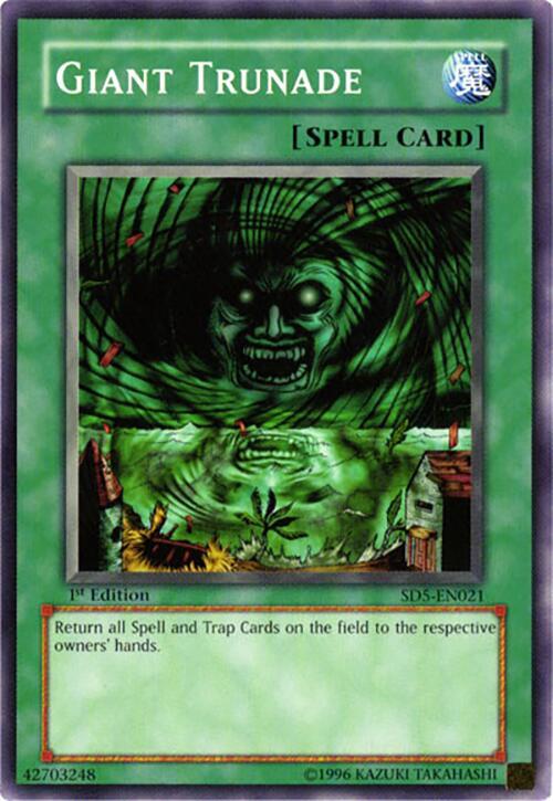 Giant Trunade (SD5-EN021) [Common] - Yu-Gi-Oh!