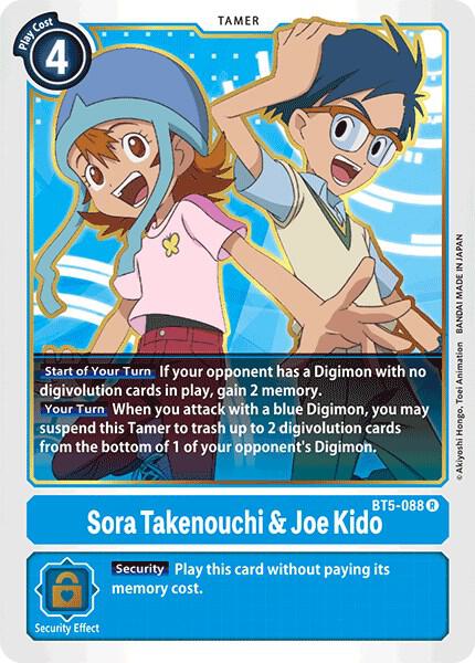 Sora Takenouchi & Joe Kido