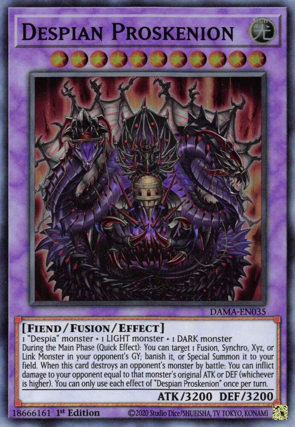 Despian Proskenion (DAMA-EN035) [Super Rare] - Yu-Gi-Oh!