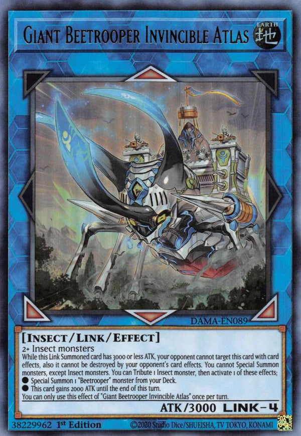 Giant Beetrooper Invincible Atlas (DAMA-EN089) [Ultra Rare] - Yu-Gi-Oh!