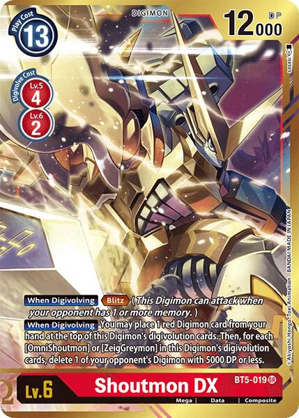 Shoutmon DX (Alternate Art)