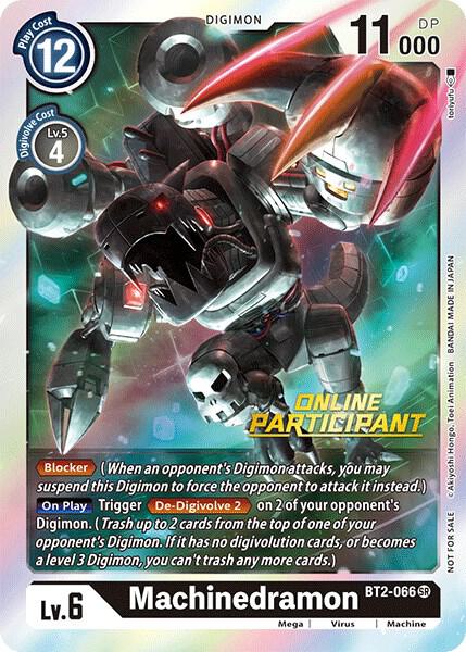 Machinedramon - BT2-066 (2021 Championship Online Regional) [Online Participant]
