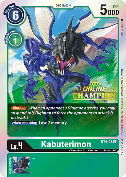 Kabuterimon - ST4-08 (2021 Championship Online Regional) [Online Champion]