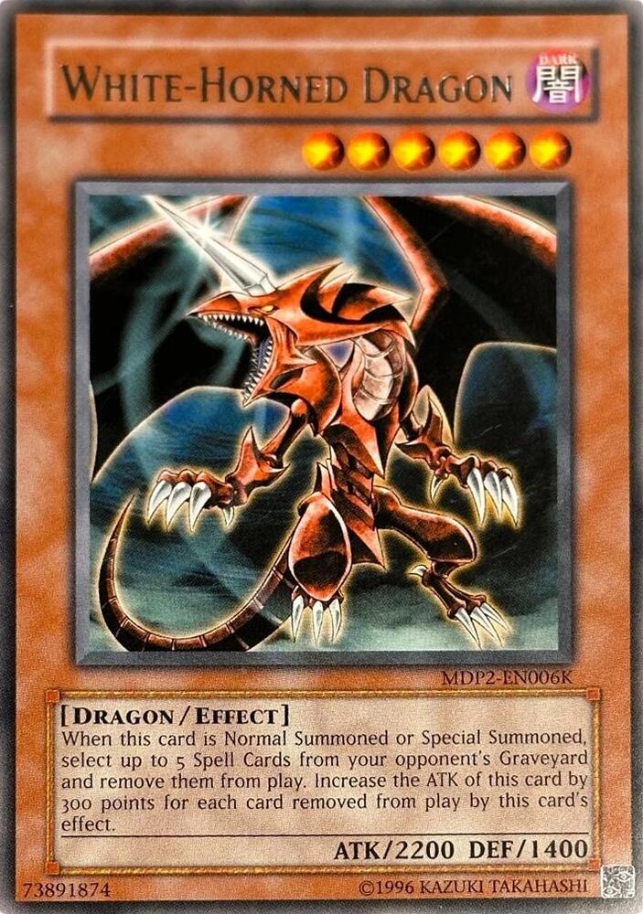 White-Horned Dragon (MDP2-EN006K)