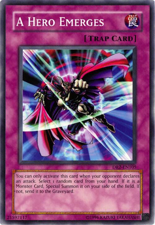 A Hero Emerges (DR2-EN105) [Common] - Yu-Gi-Oh!