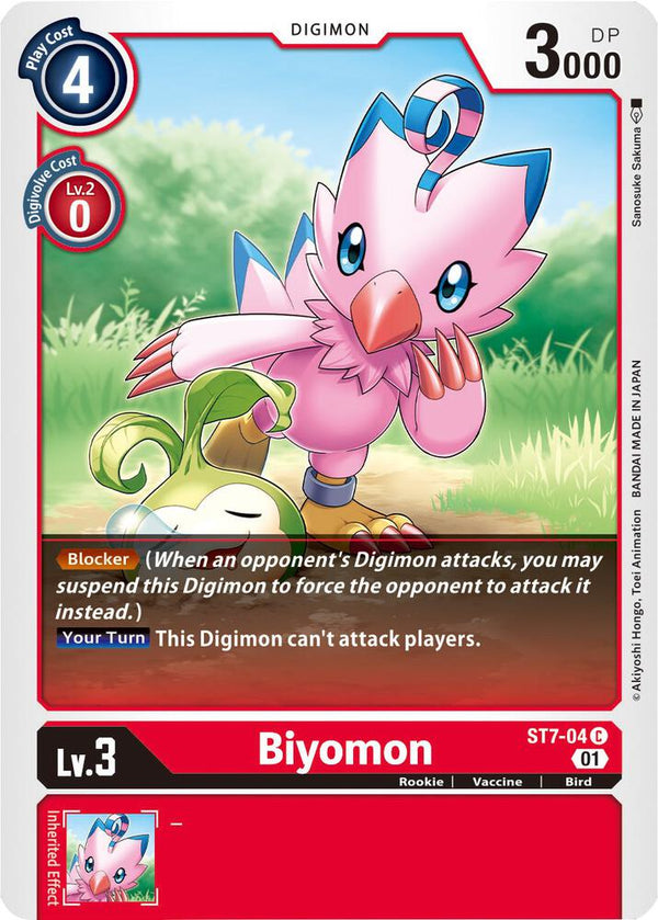 Biyomon - Digimon Card Game