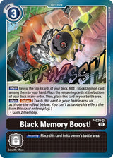 Black Memory Boost! - Digimon Card Game