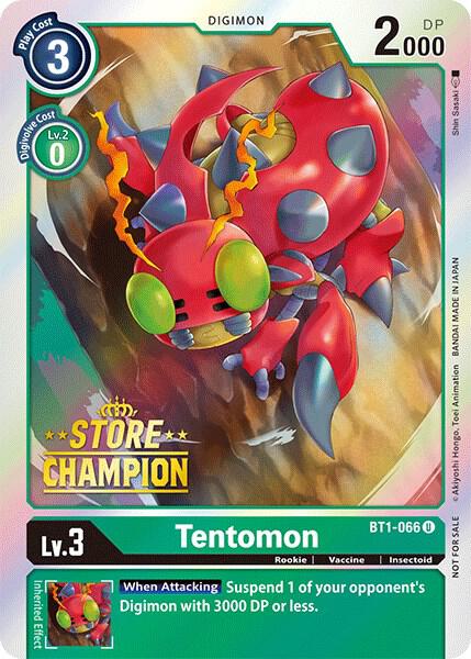 Tentomon - BT1-066 (Store Champion)