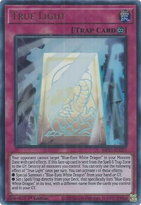 True Light (MP21-EN255) [Ultra Rare] - Yu-Gi-Oh!