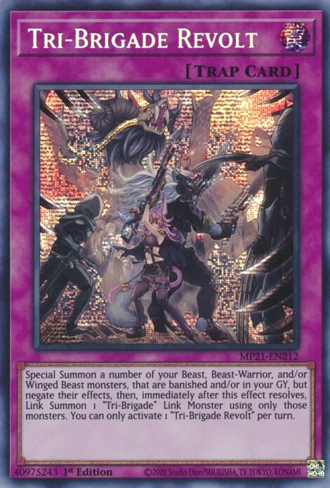 Tri-Brigade Revolt (MP21-EN212) [Prismatic Secret Rare] - Yu-Gi-Oh!
