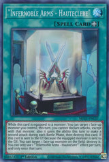 "Infernoble Arms - Hauteclere" (MP21-EN137) [Super Rare] - Yu-Gi-Oh!