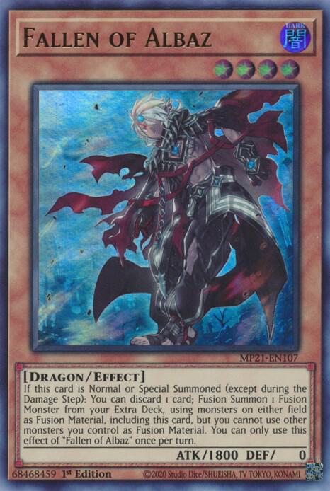 Fallen of Albaz (MP21-EN107) [Ultra Rare] - Yu-Gi-Oh!