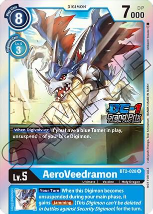 AeroVeedramon (DC-1 Grand Prix) - Digimon Card Game