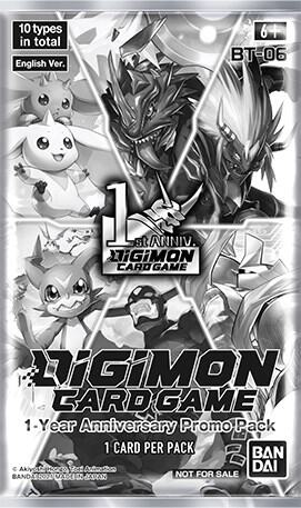1-Year Anniversary Promo Pack - Digimon Card Game