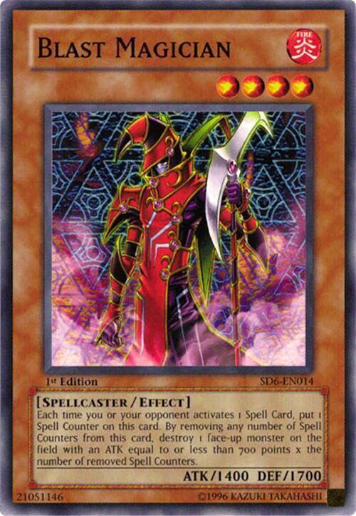 Blast Magician (SD6-EN014) [Common] - Yu-Gi-Oh!