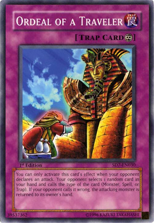 Ordeal of a Traveler (SD7-EN030) [Common] - Yu-Gi-Oh!