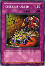 Reckless Greed (SD7-EN031) [Common] - Yu-Gi-Oh!