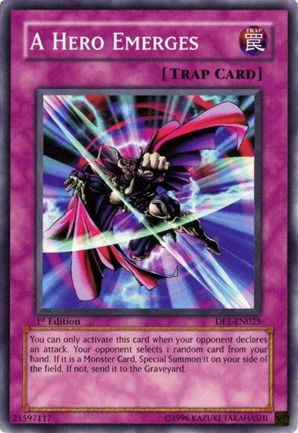 A Hero Emerges (DP1-EN025) [Common] - Yu-Gi-Oh!