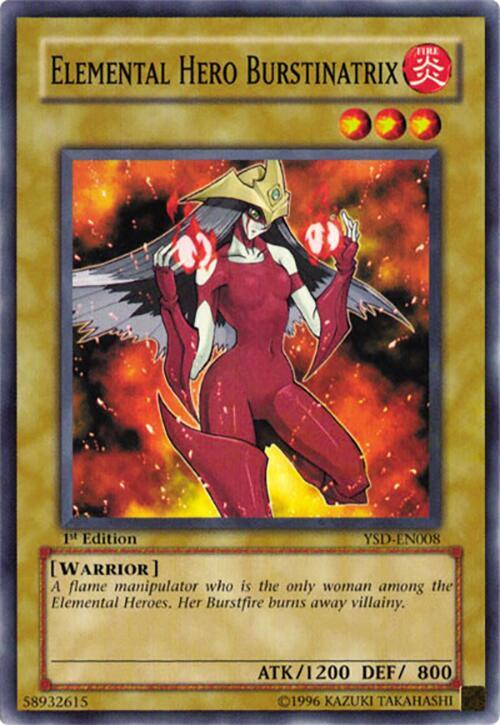 Elemental Hero Burstinatrix