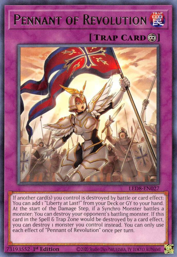 Pennant of Revolution (LED8-EN027) [Rare] - Yu-Gi-Oh!