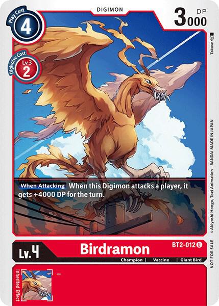 Birdramon - BT2-012 (Official Tournament Pack Vol.3) - Digimon Card Game