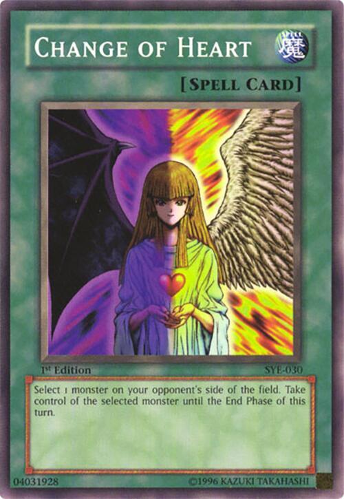 Change of Heart (SYE-030) [Common] - Yu-Gi-Oh!