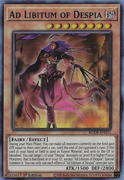 Ad Libitum of Despia (BODE-EN011) [Super Rare] - Yu-Gi-Oh!