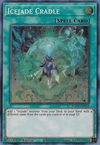 Icejade Cradle (BODE-EN056) [Super Rare] - Yu-Gi-Oh!