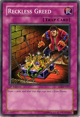 Reckless Greed (SD2-EN027) [Common] - Yu-Gi-Oh!