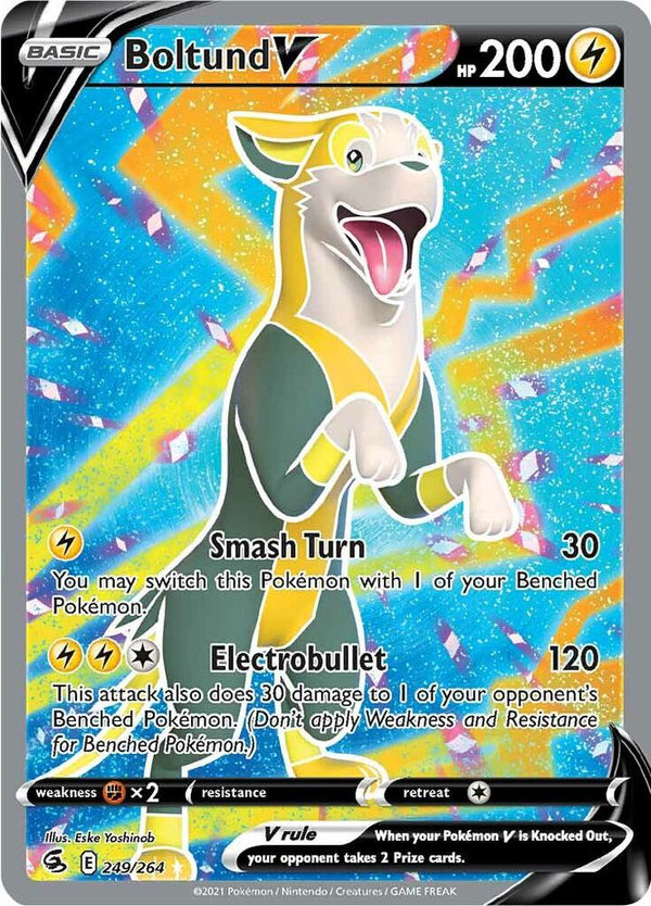 Boltund V (Full Art) - Pokémon