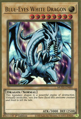 Blue-Eyes White Dragon (MGED-EN001) [Premium Gold Rare] - Yu-Gi-Oh!