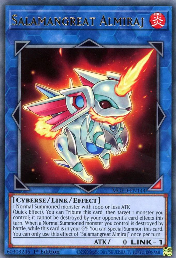 Salamangreat Almiraj (MGED-EN144) [Rare] - Yu-Gi-Oh!