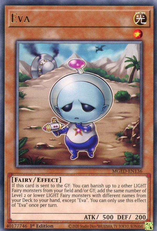 Eva (MGED-EN136) [Rare] - Yu-Gi-Oh!