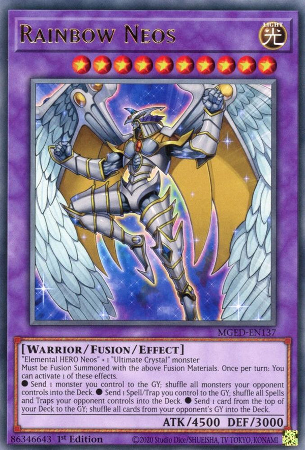 Rainbow Neos (MGED-EN137) [Rare] - Yu-Gi-Oh!