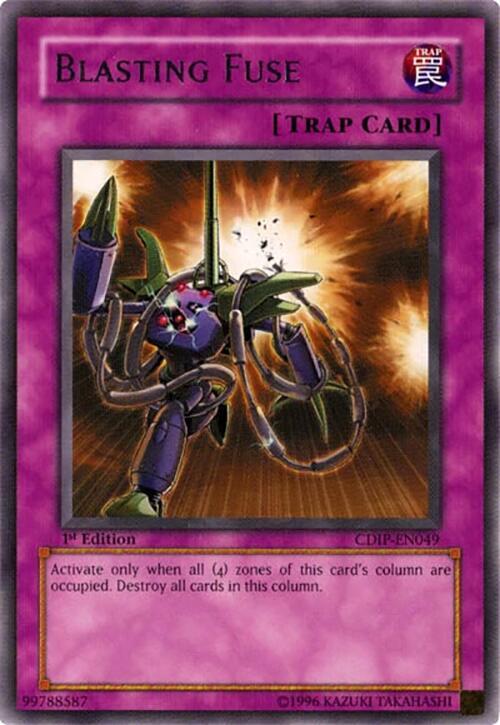 Blasting Fuse (CDIP-EN049) [Rare] - Yu-Gi-Oh!