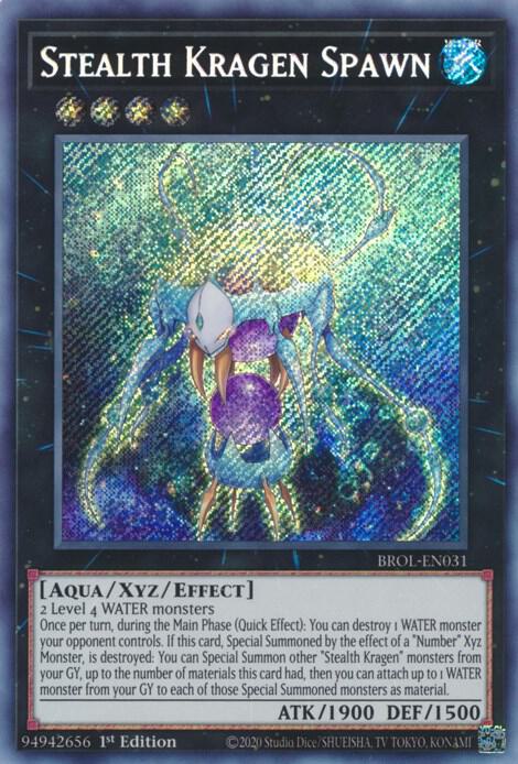 Stealth Kragen Spawn (BROL-EN031) [Secret Rare] - Yu-Gi-Oh!