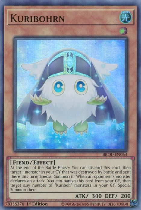 Kuribohrn (BROL-EN063) [Ultra Rare] - Yu-Gi-Oh!
