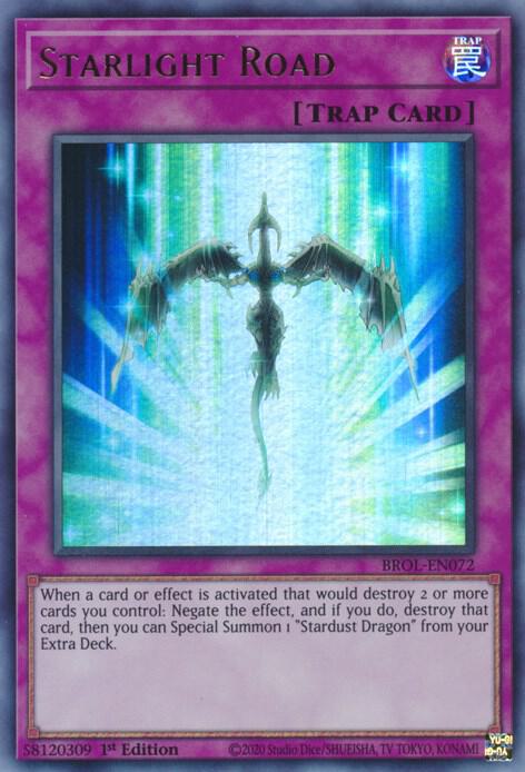Starlight Road (BROL-EN072) [Ultra Rare] - Yu-Gi-Oh!