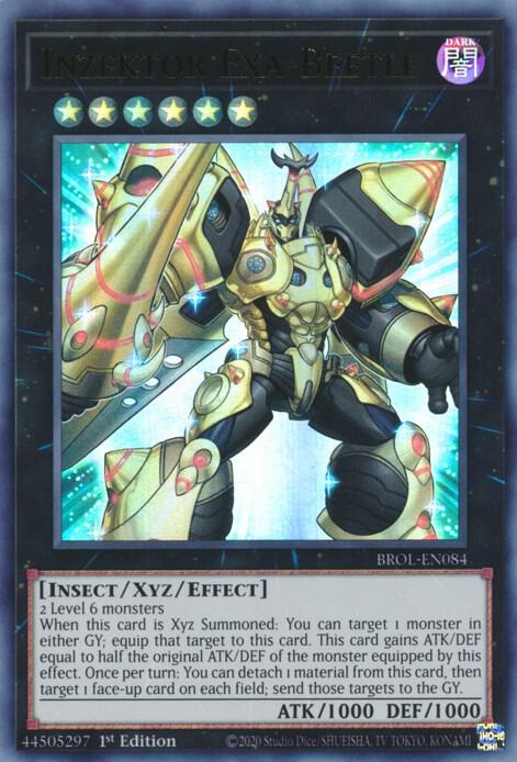 Inzektor Exa-Beetle (BROL-EN084) [Ultra Rare] - Yu-Gi-Oh!