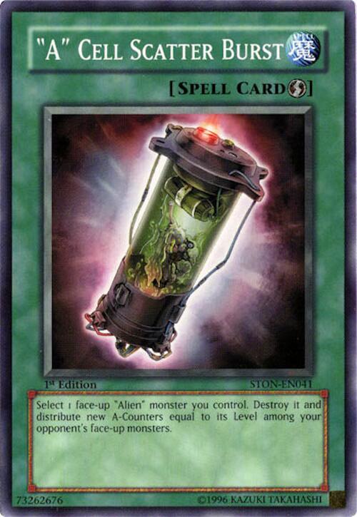 "A" Cell Scatter Burst (STON-EN041) [Common] - Yu-Gi-Oh!