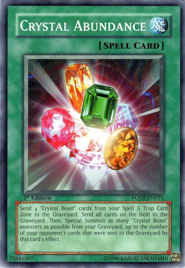 Crystal Abundance