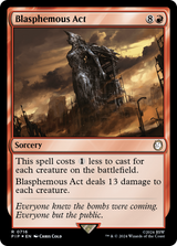 Blasphemous Act (Surge Foil) [Fallout] - Magic: The Gathering
