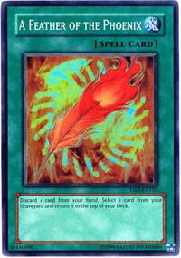 A Feather of the Phoenix (DR3-EN157) [Super Rare] - Yu-Gi-Oh!