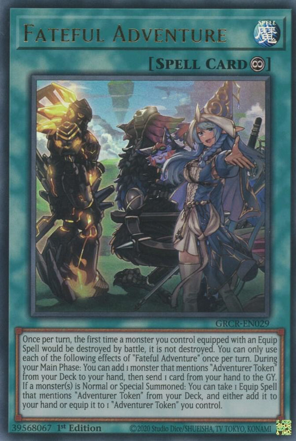 Fateful Adventure (GRCR-EN029) [Ultra Rare] - Yu-Gi-Oh!