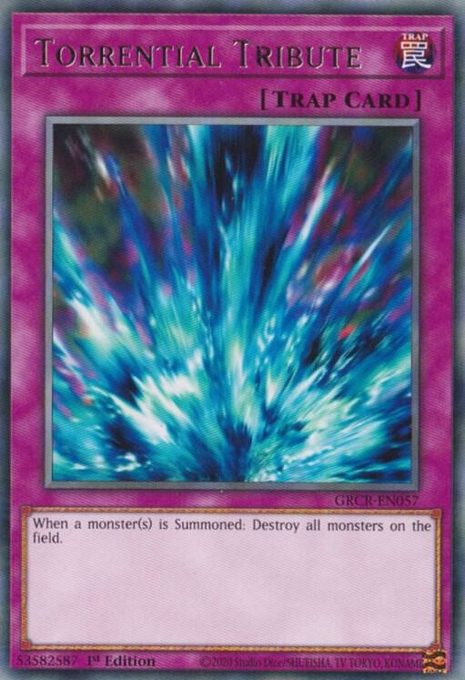 Torrential Tribute (GRCR-EN057) [Rare] - Yu-Gi-Oh!