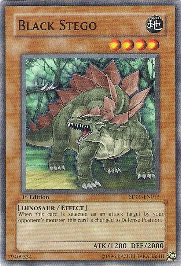 Black Stego (SD09-EN013) [Common] - Yu-Gi-Oh!