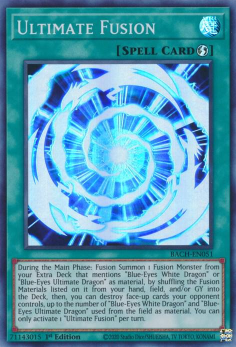 Ultimate Fusion (BACH-EN051) [Super Rare] - Yu-Gi-Oh!